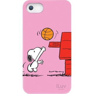 平廣 公司貨 iLuv Snoopy 史努比 iPhone 5 5S SE iPhoneSE 粉紅色 手機殼
