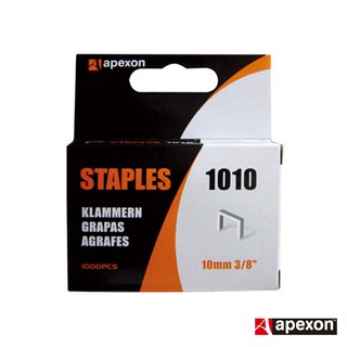 APEXON ㄇ型裝訂針10mm(1000支入) 1010/M