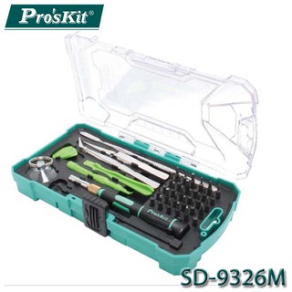 【3CTOWN】含稅附發票 ProsKit 寶工 SD-9326M 智慧型手機 多功能維修起子工具組