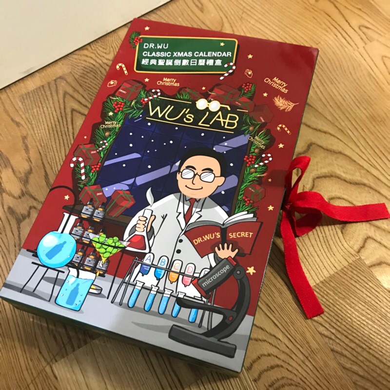 全新 Dr Wu經典聖誕倒數日曆禮盒現貨 蝦皮購物