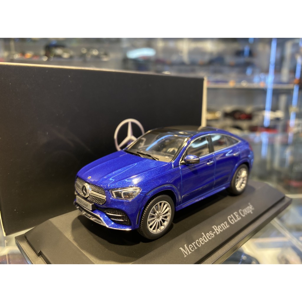 吉華科技＠原廠 Mercedes-Benz GLE Coupe Blue 1/43