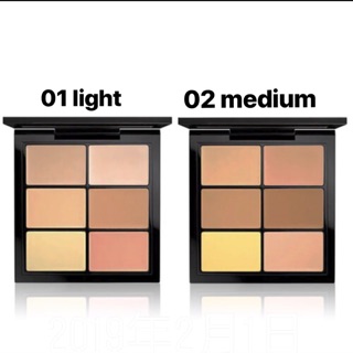 現貨 Mac 六色遮瑕盤 light 6g 遮瑕盤 遮瑕 Concealer palette