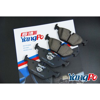 東區車業 Yangpo煞車來令片honda 02 07 2代crv 陶瓷運動版 前輪超耐用不熱衰異音低粉塵少 蝦皮購物