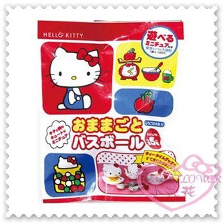 ♥小公主日本精品♥Hello Kitty 沐浴球洗澡球泡澡球入浴劑衛浴用品隨機送玩具日本限定 99946104