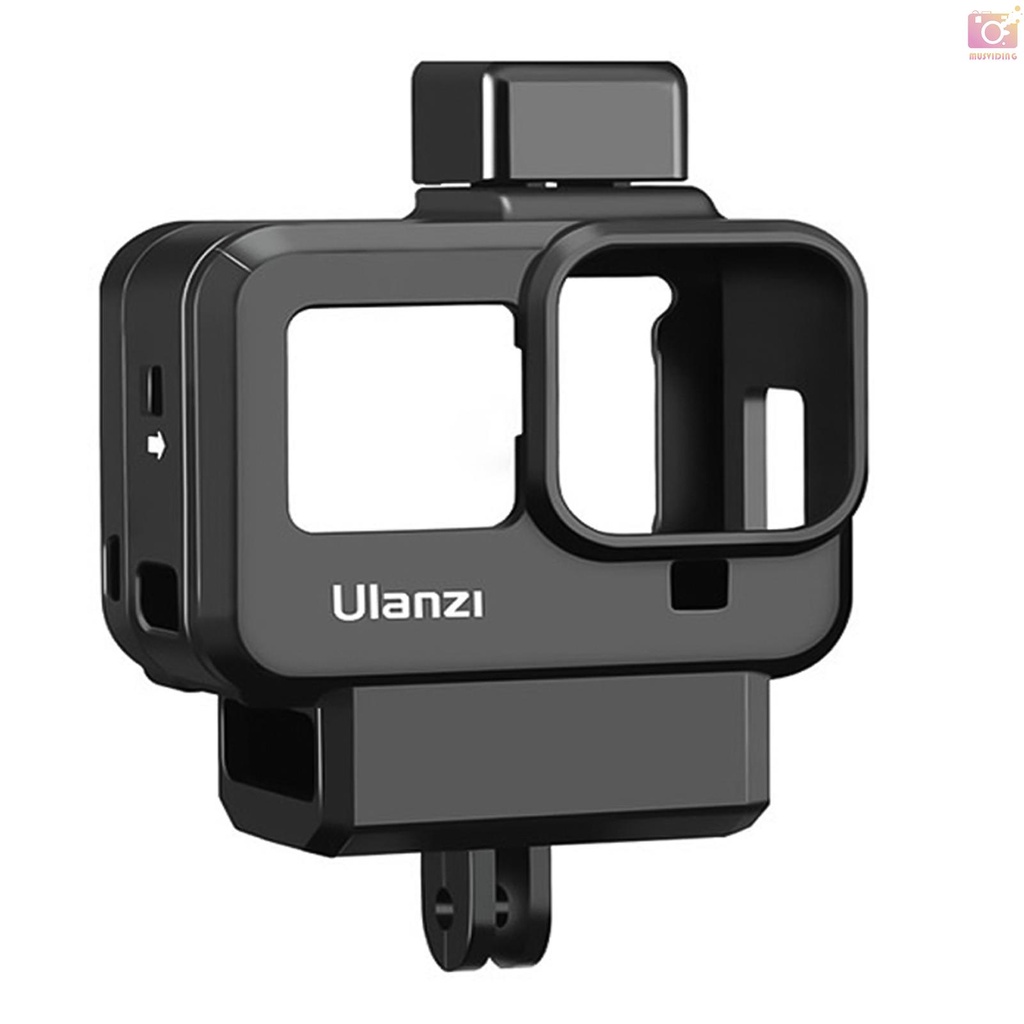 Ulanzi G8-9 運動相機塑膠兔籠Vlog拍攝保護邊框適用於GoPro8 配鏡頭保護蓋+濾鏡轉