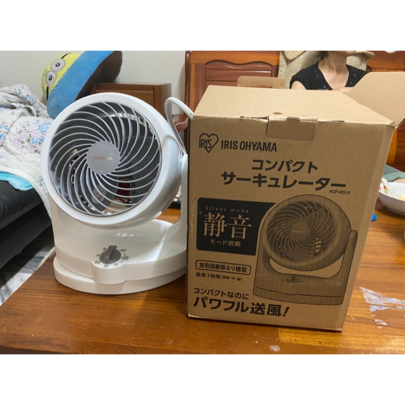 【日本IRIS】PCF-HD15 6吋空氣循環扇 全新