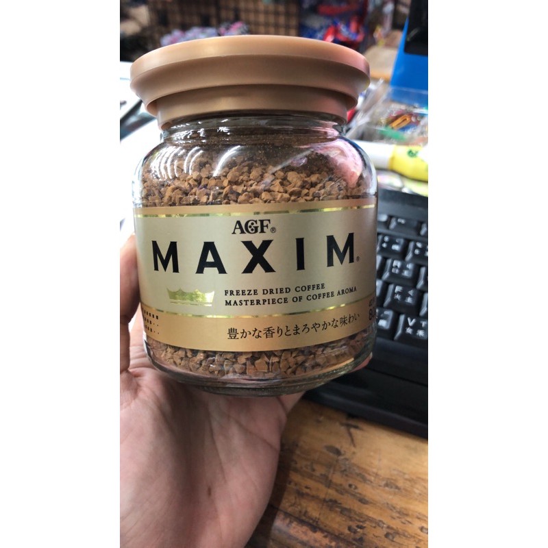 [現貨]《MAXIM 箴言咖啡 玻璃罐裝80g》 內容量 80公克