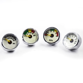 Pcf*金屬壓力表迷你空氣壓縮機液壓壓力表直徑25mm
