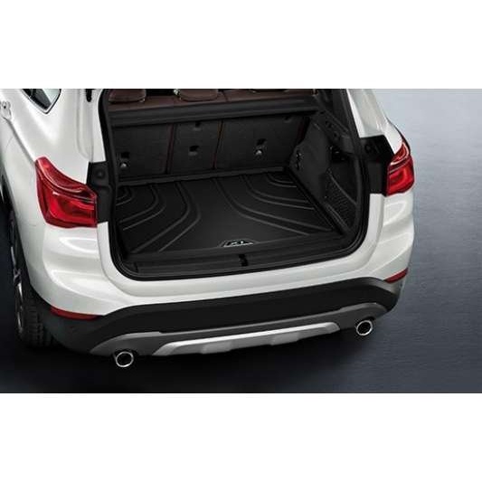 (B&amp;M精品) BMW 2015 F48 新X1 德國製 原廠行李箱墊 後箱墊 托盤+ 原廠皮套現貨