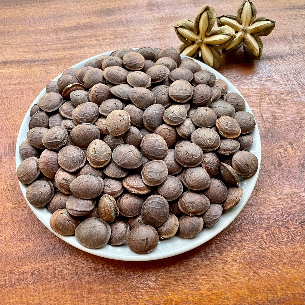 【山川鐵】台灣100% 印加果 星星果 印加果黑豆 （生果）一斤真空包裝180元