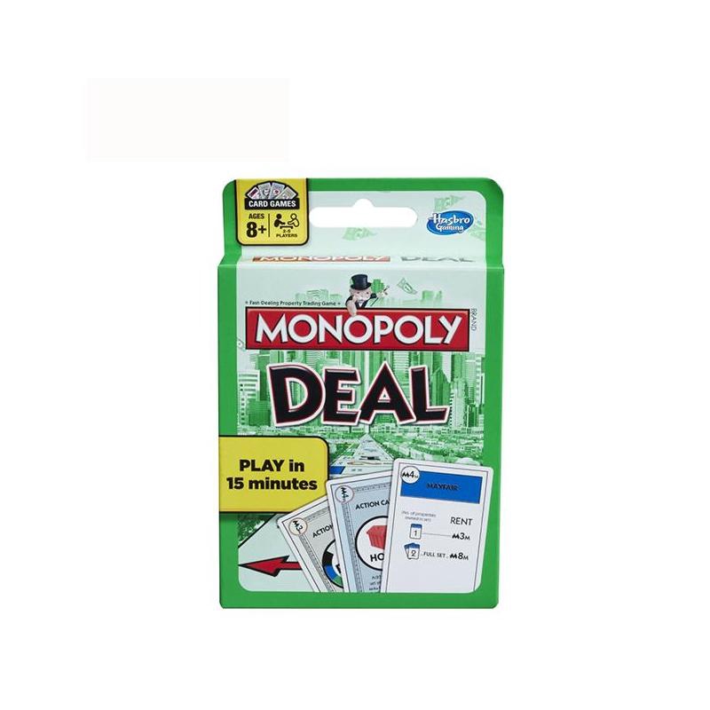 Hasbro Monopoly 地產大亨 - 紙牌交易遊戲 ( 新版 )