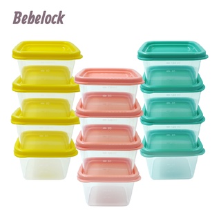 【韓國BeBeLock】吸蓋儲存盒 120ml x 8入組 三色可選 88871