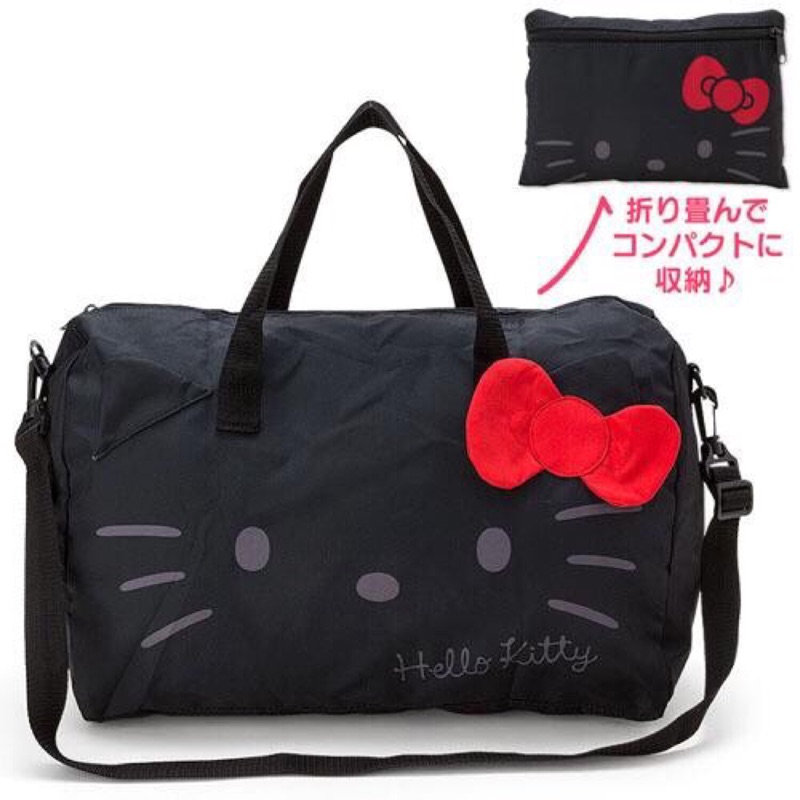 現貨～日本 三麗鷗 Kitty 折疊行李旅行收納袋