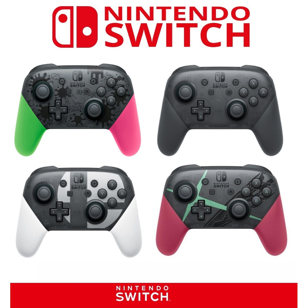 公司貨任天堂switch Pro 手把異度神劍明星大亂鬥漆彈大作戰2 Pro 手把控制器電源變壓器 蝦皮購物