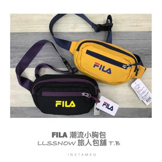 FILA 潮流胸包 側背腰包 運動腰包 腰包 側背腰包 胸包 尼龍斜背腰包 原廠公司貨-正品