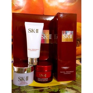 SKII SK-II 青春經典體驗組(青春露75ml+RNA超肌能緊緻活膚霜15g+柔膚潔面乳20g+活膚卸妝蜜15g)