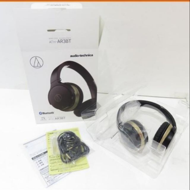 全新日本原裝鐵三角 ATH-AR3BT Audio-technica  藍芽耳罩式耳機