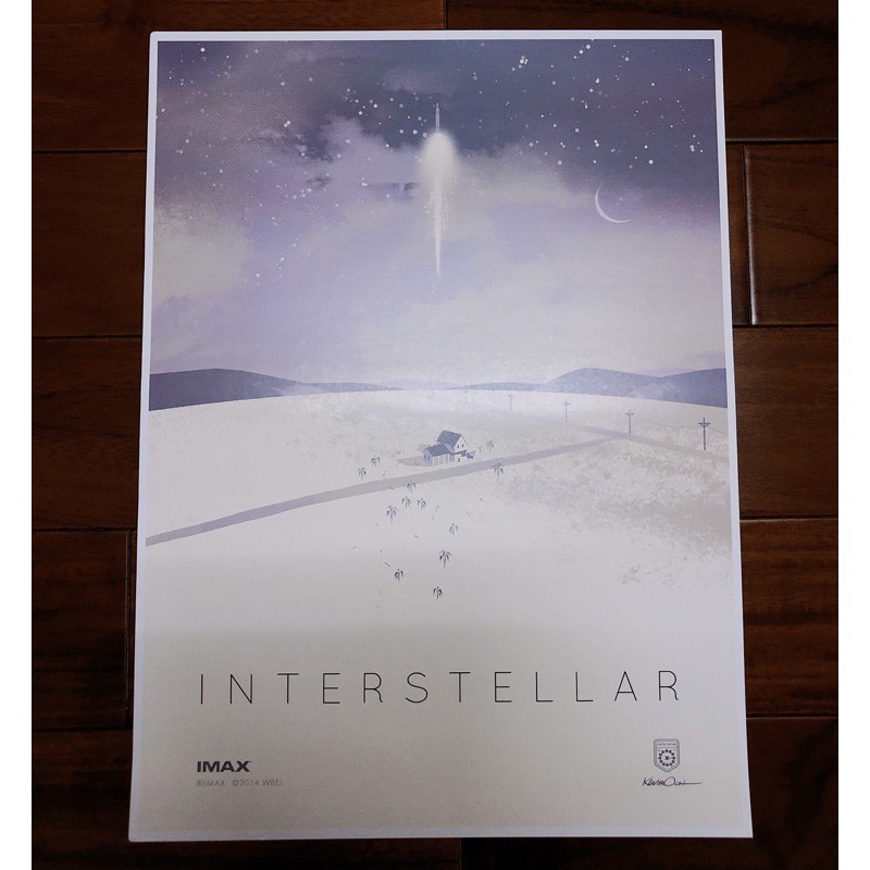 星際效應imax限定電影海報 蝦皮購物