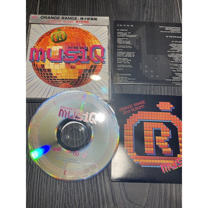 台灣正版cd 日本樂團橘子新樂園orange Range 第二張專輯musiq橘子音樂瘋 花路標以心電信 蝦皮購物