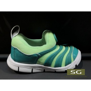 S.G Nike Dynamo Free TD 毛毛蟲 小童學步鞋 綠 運動 慢跑鞋 343938-308