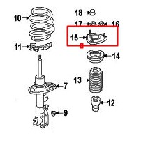 【Mazda】【避震器配件】CX-3 避震器上座 避震器軸承 避震器饅頭 避震器防塵套 CX3 JC原廠貨