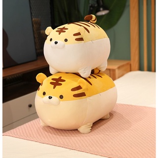 ❤️台灣現貨❤️ 【2尺寸】胖嘟嘟老虎抱枕 圓滾滾虎仔玩偶 虎年娃娃 生日禮物 聖誕節交換禮物