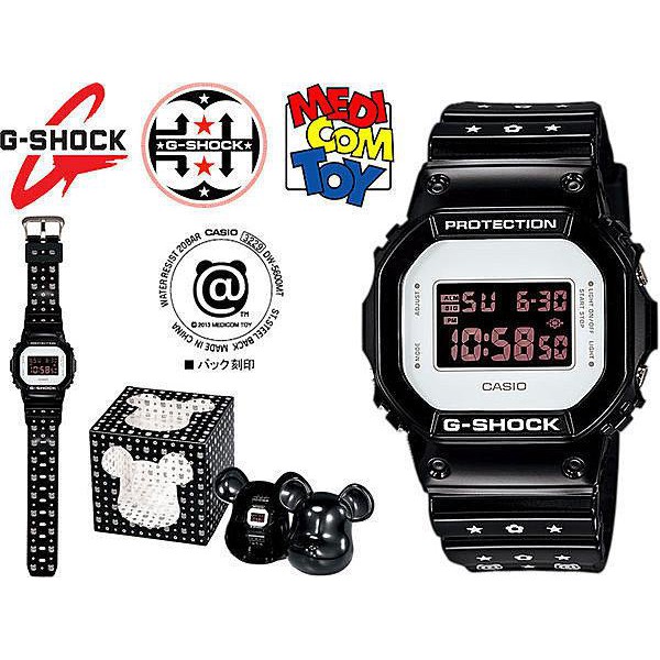 春麗時間】G-SHOCK x BE@RBRICK MEDICOM TOY 聯名錶款DW-5600MT-1 