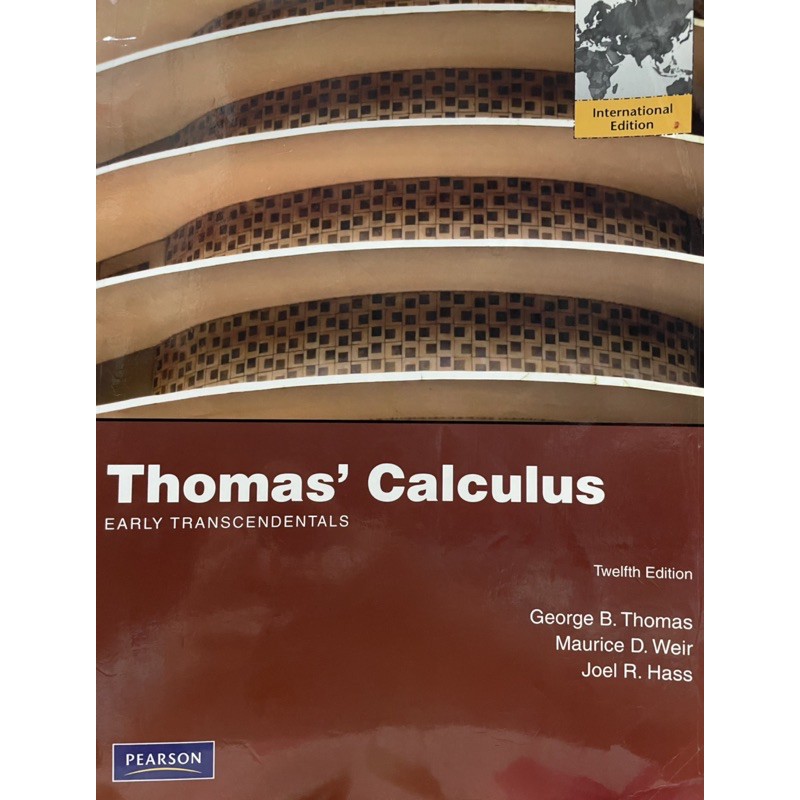 Thomas’ Calculus 12th