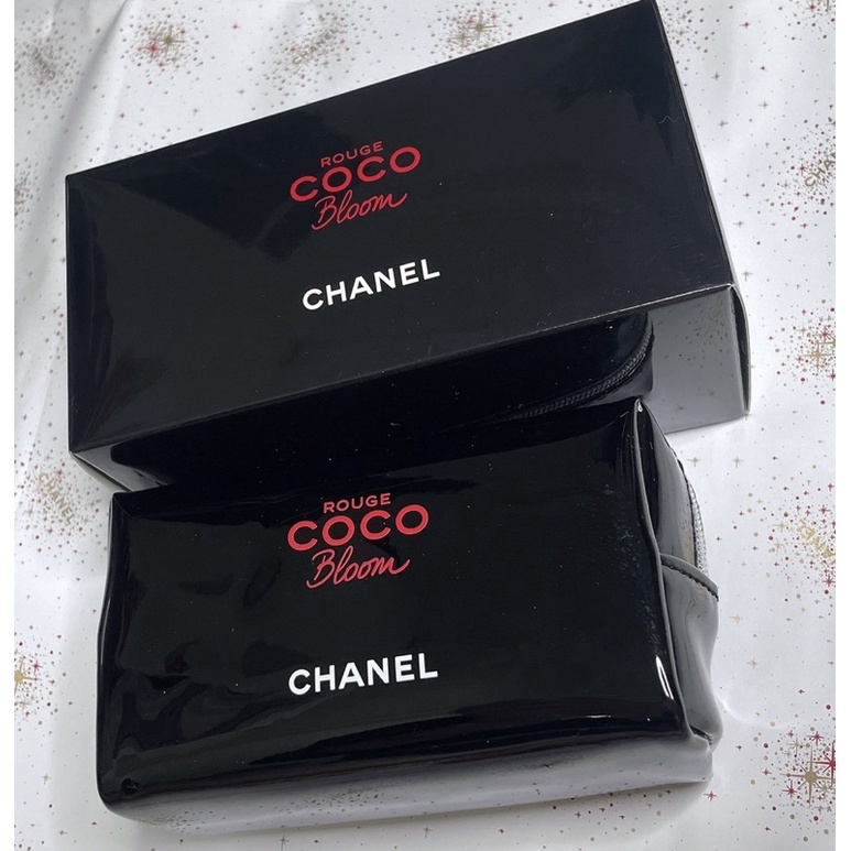 Chanel 香奈兒 化妝包 仿漆皮化妝包小香包 零錢包 口紅包聖誕禮物 交換禮物