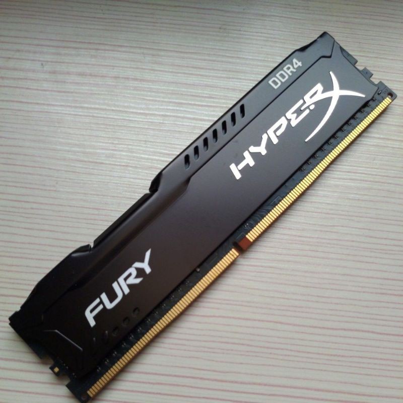 金士頓 HyperX FURY DDR4-2400 單條8G 桌上型超頻記憶體