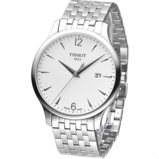 誠可議 TISSOT天梭TRADITION Gent石英男表 -T0636101103700-原廠公司貨/42MM