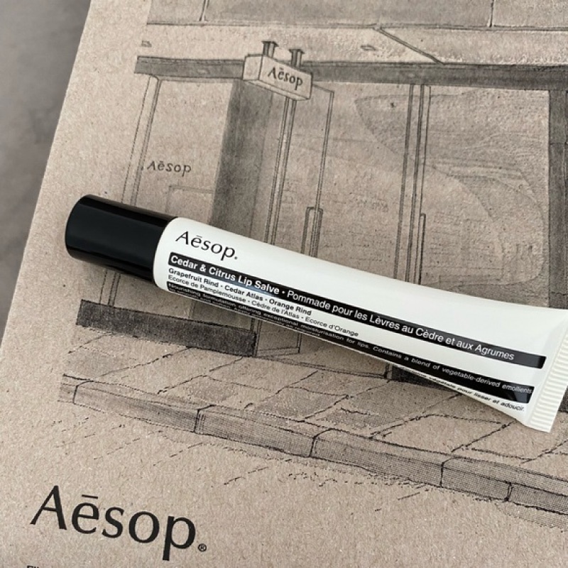 【TIMELESS】Aesop 雪松橙香護唇膏 9mL