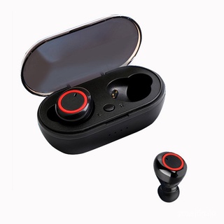 Y50藍牙耳機TWS2藍牙耳機 迷你便攜帶無線a2藍牙耳機 5.0觸摸觸控