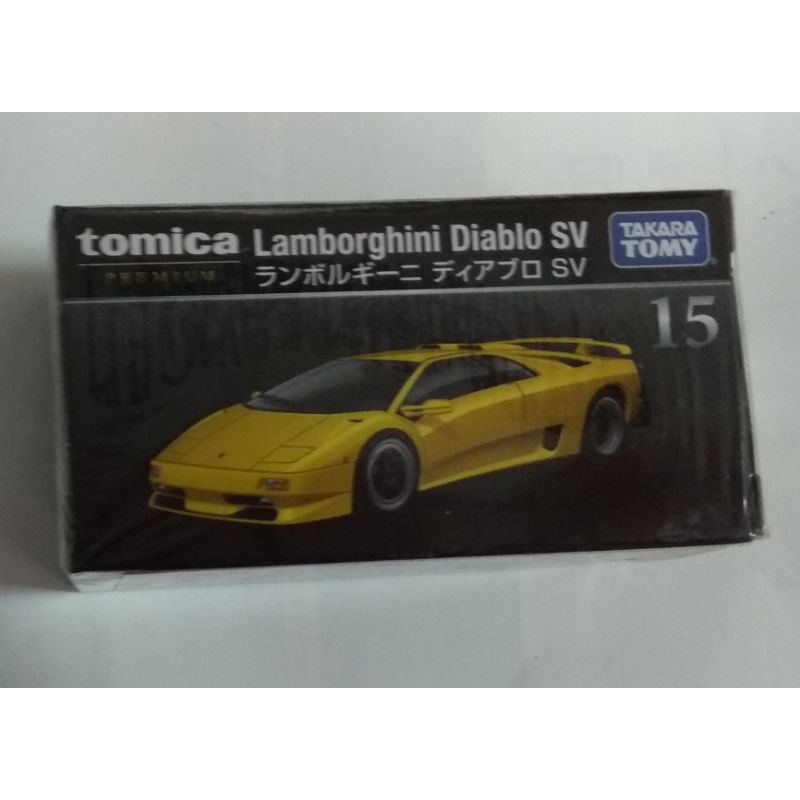 TOMICA PREMIUM TP15 (TP No.15) 藍寶堅尼 Lamborghini Diablo SV 普版
