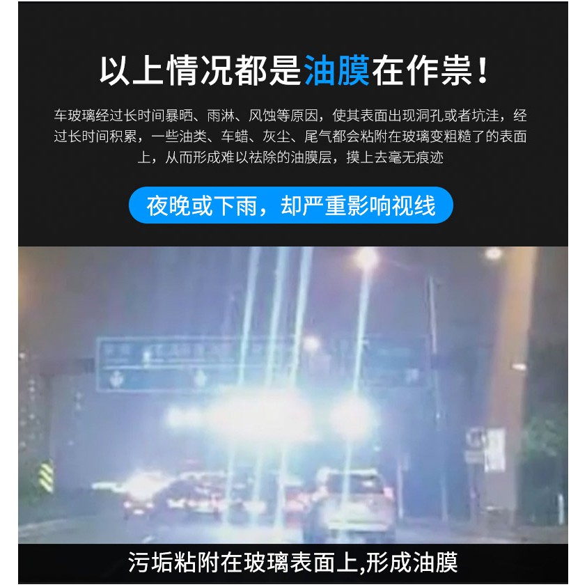 快樂之家 汽車玻璃清潔劑去油膜前擋風玻璃去除劑除油膜車用清洗劑強力去污 蝦皮購物