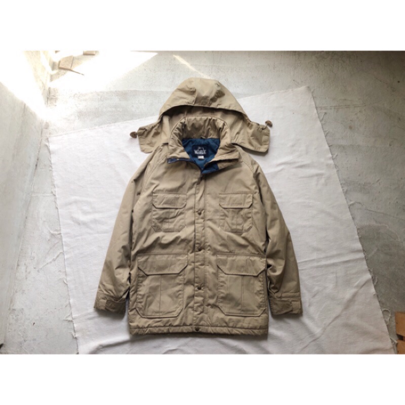 Woolrich 卡其色鋪棉登山外套 TOM&amp;MAO湯姆貓古著