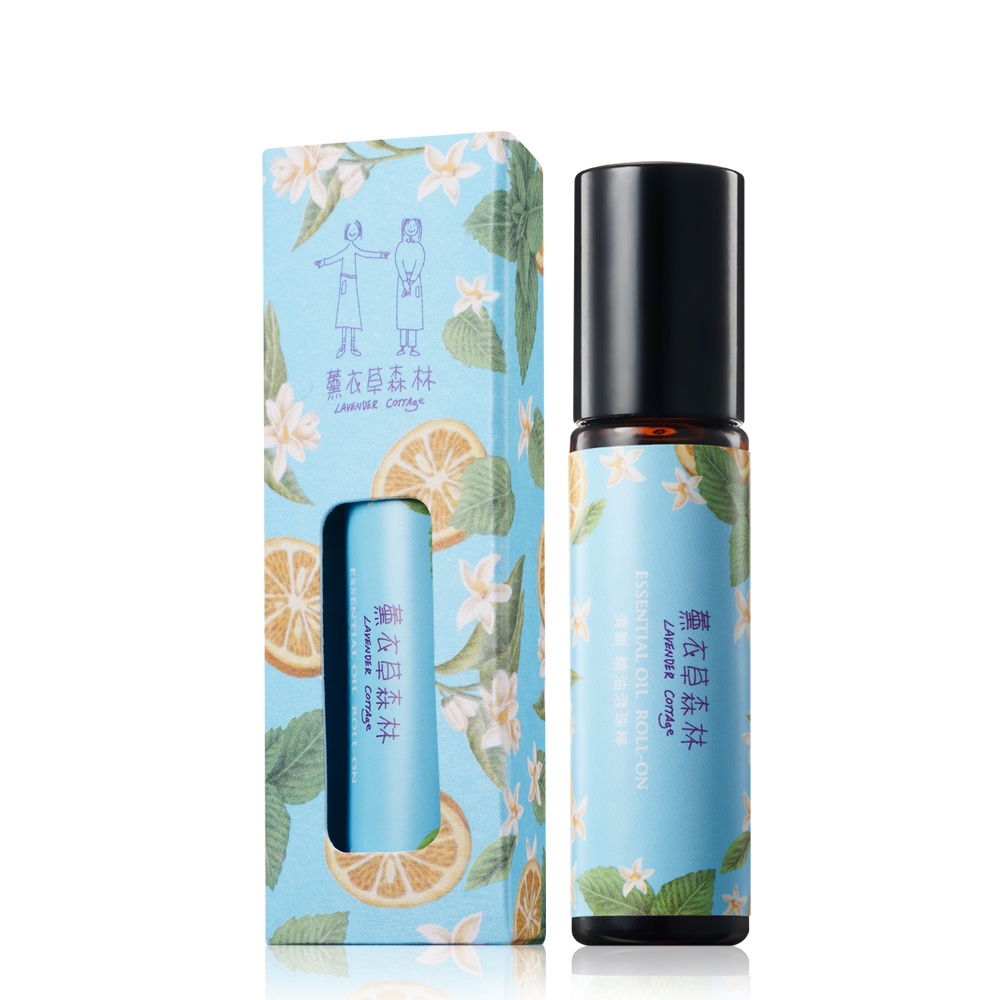 清新精油滾珠棒10ml 薰衣草森林【森林島嶼】