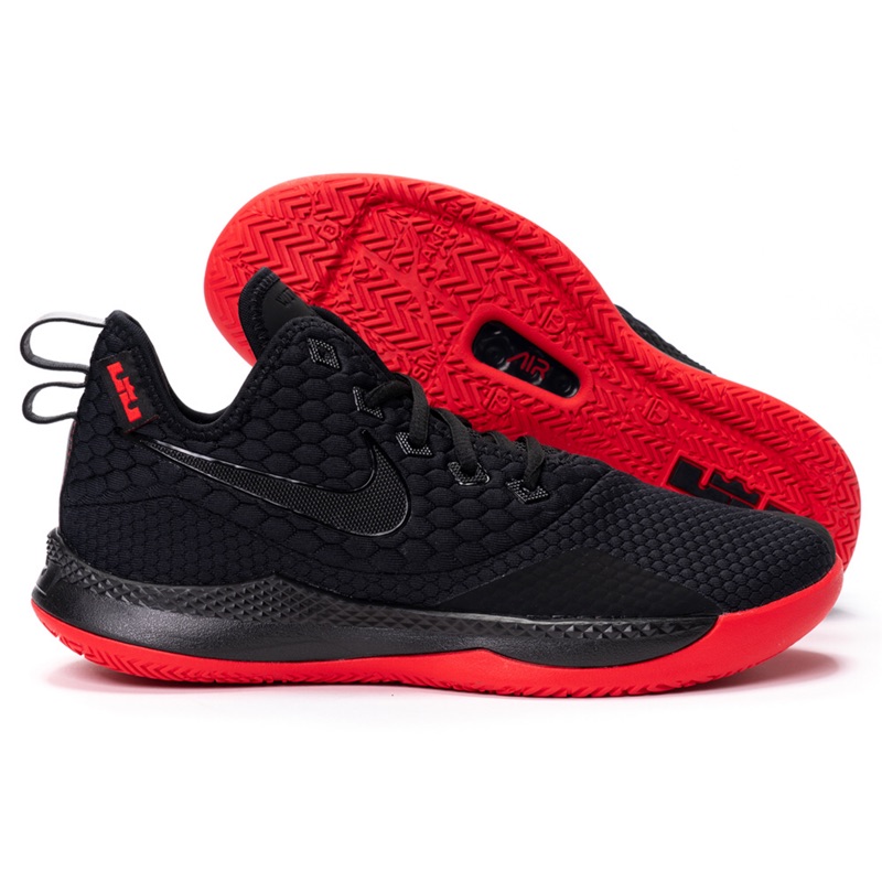 【NoFake】Nike LEBRON WITNESS III EP 詹姆士 LBJ 籃球鞋 黑紅色AO4432-006