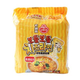 韓國 OTTOGI 不倒翁 起司風味拉麵 單包 袋裝四包 起司拉麵 起司