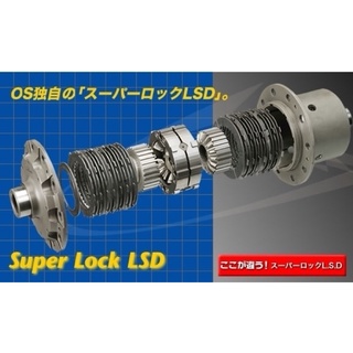 OS GIKEN S2000 1.5WAY LSD 差速器