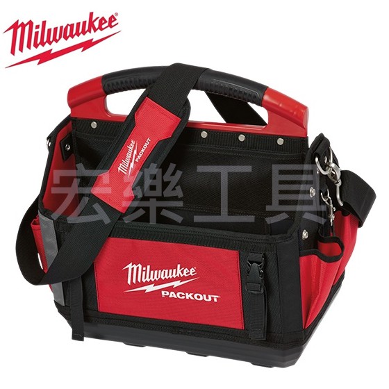 [宏樂工具] 含稅 Milwaukee 美沃奇 15" 配套 模組化 手提 工具袋 (中) 48-22-8315 側背袋