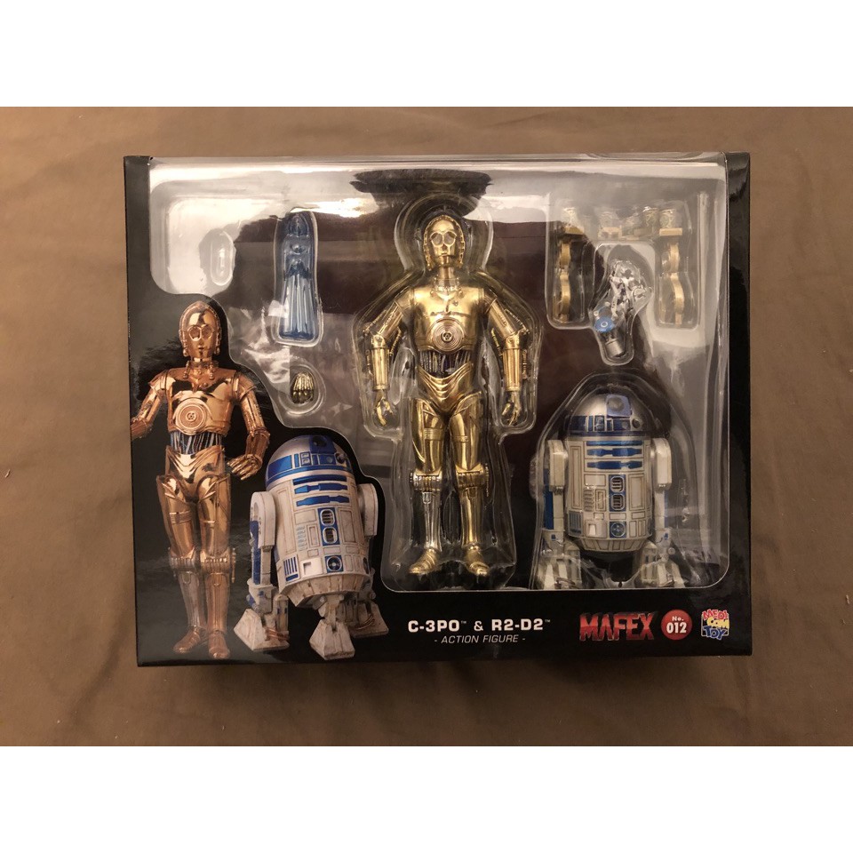 星際大戰 Star Wars 4 曙光乍現 MAFEX #012 C-3PO R2-D2 雙人組 全新日版(非SHF)