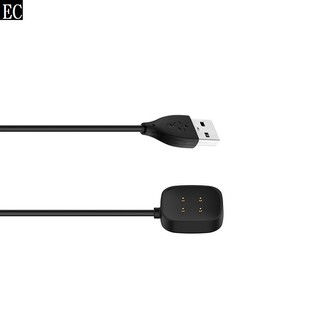 EC【充電線】Fitbit VERSA 3/4 通用款 SENSE 智慧手環 充電器 黑色 100CM