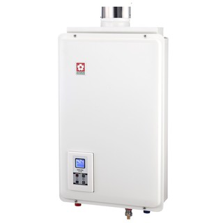 領取優惠券諮詢再優惠<櫻花Sukura>SH-1680 16L 供排平衡智能恆溫熱水器(浴室、櫥櫃專用)