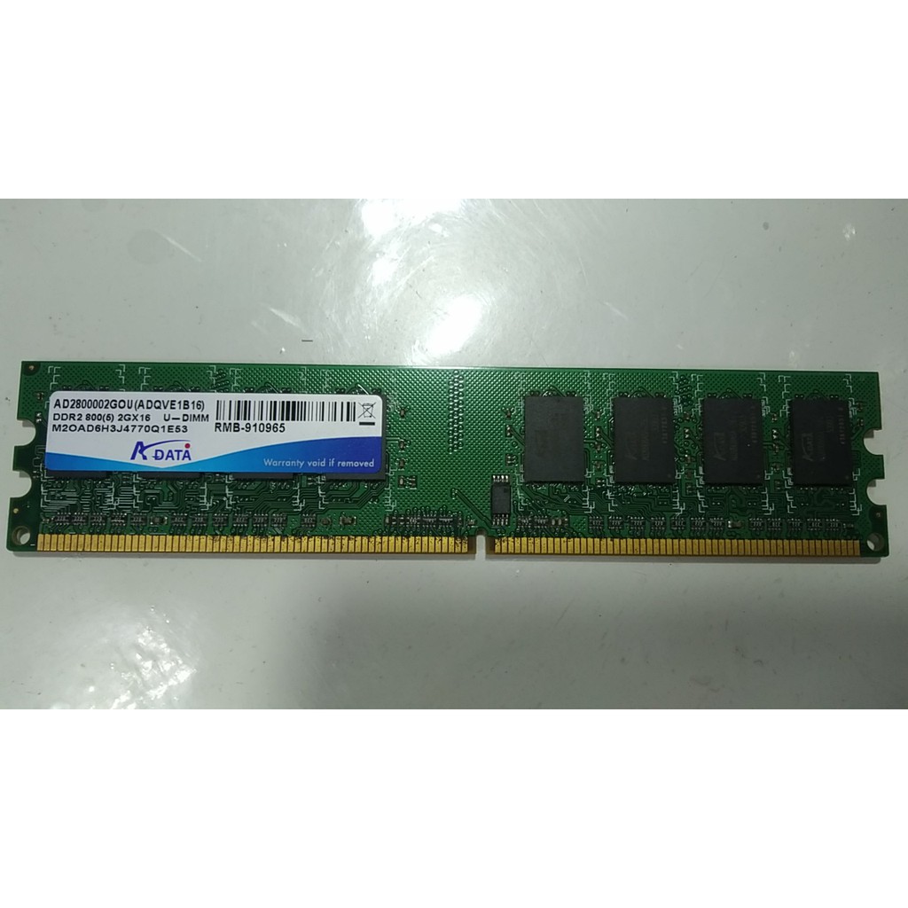 A-DATA(威剛) 2GB DDR2 800桌上型電腦記憶體，免運費