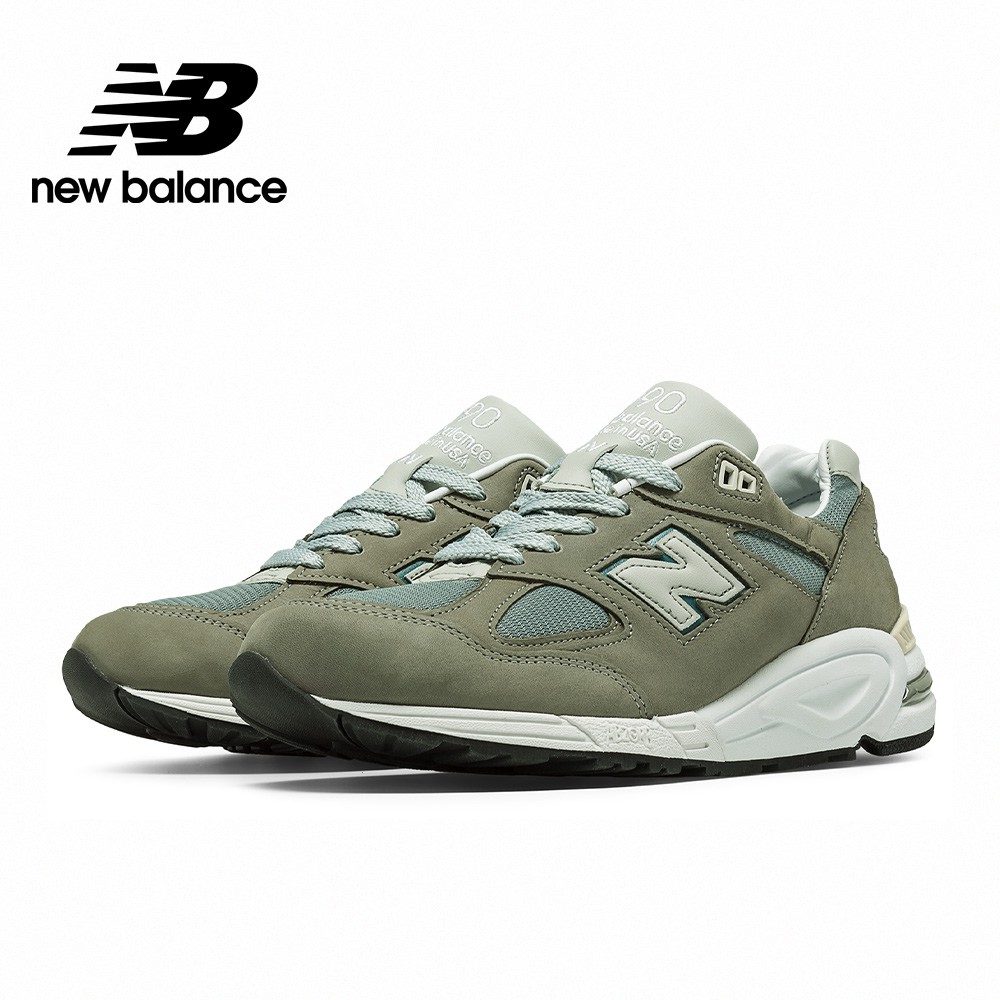 【New Balance】 NB 復古運動鞋_中性_JP配色灰藍_M990KBM2-D楦 990