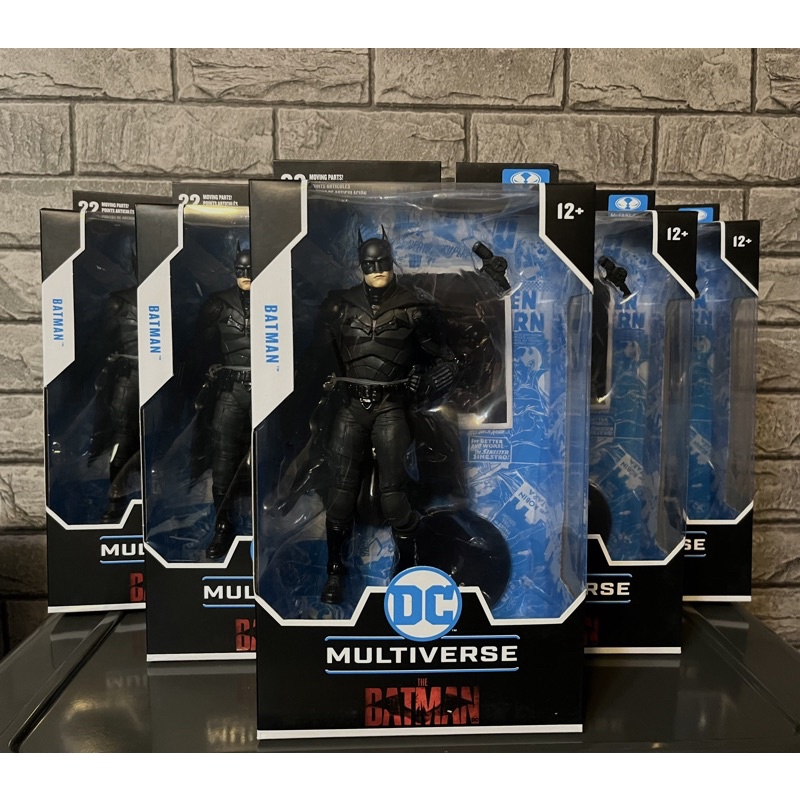 ［全新現貨］麥法蘭 McFarlane 蝙蝠俠 2022 面具款 面罩款 THE BATMAN 羅伯 派汀森 7吋 DC