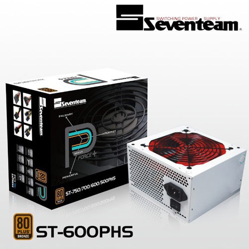 七盟 ST-600PHS 電源供應器 600W 銅牌 3年保固一年換新 電腦電源 power