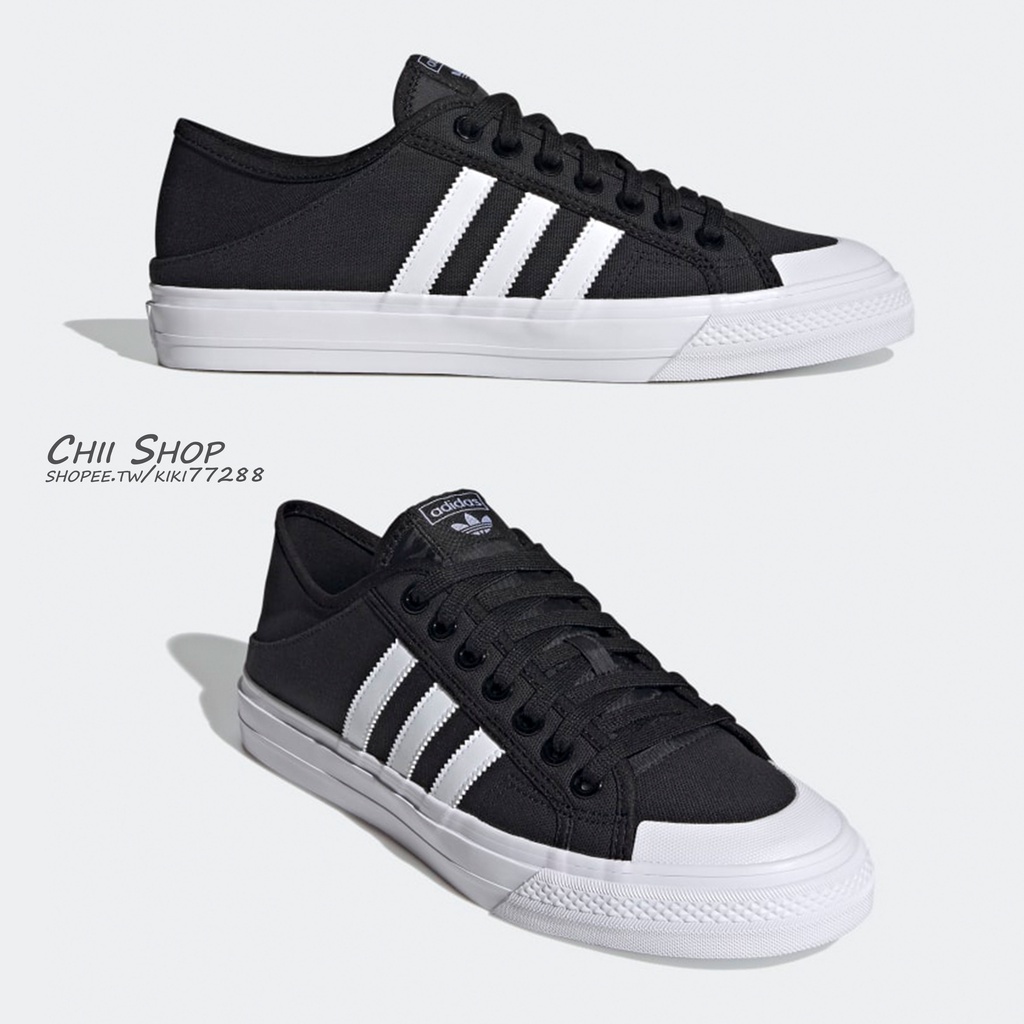【CHII】adidas Collapsible Nizza LO 黑色 2WAY 懶人鞋 GY0408