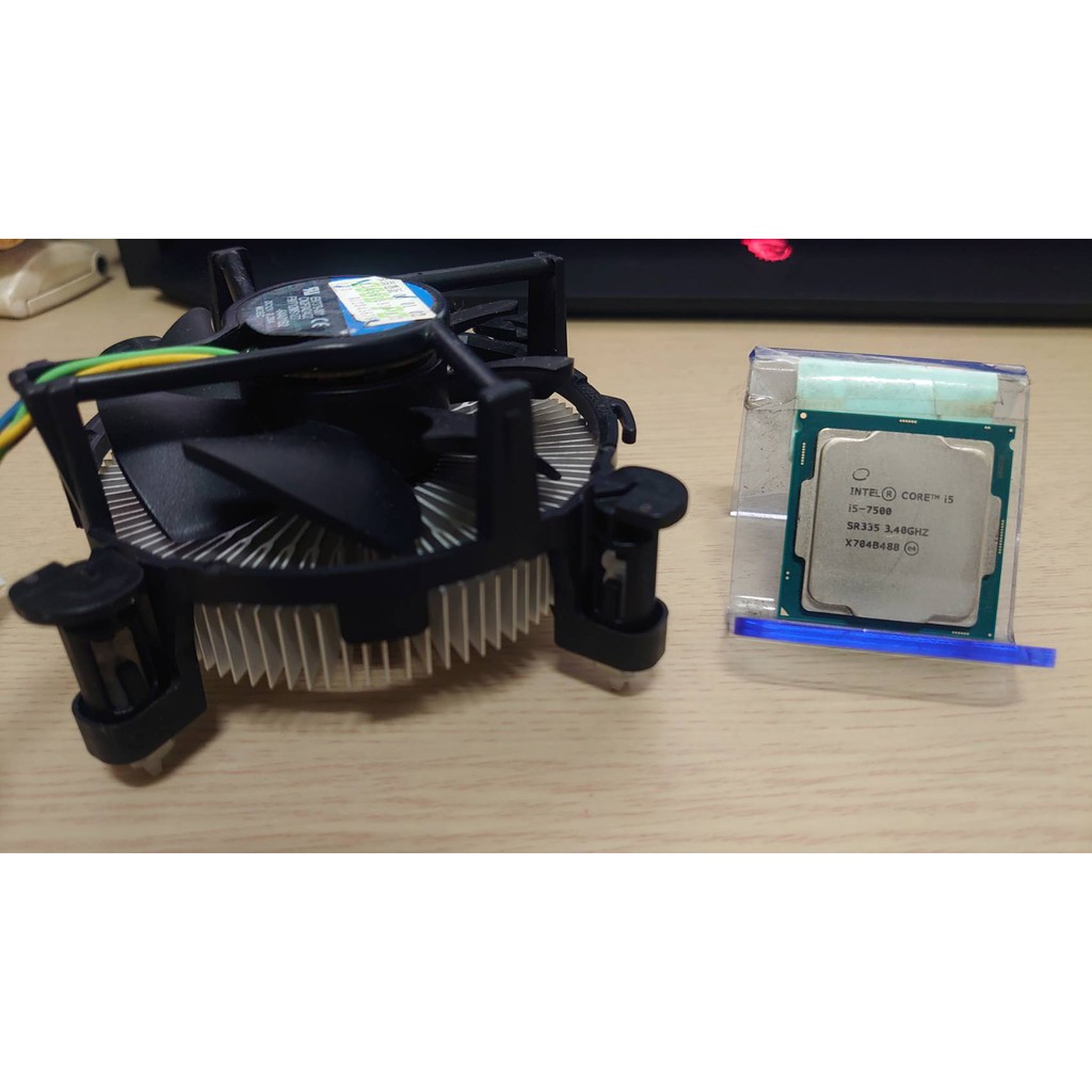 Intel Core i5-7500 CPU + ASUS B250M-A